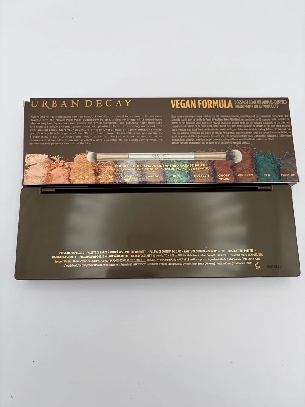 Urban Decay Naked Wild West Eyeshadow Palette - Multi/Tan